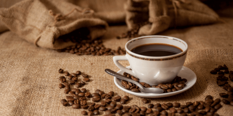 Weinig energie door koffie