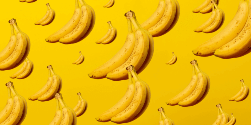 meer energie krijgen door bananen